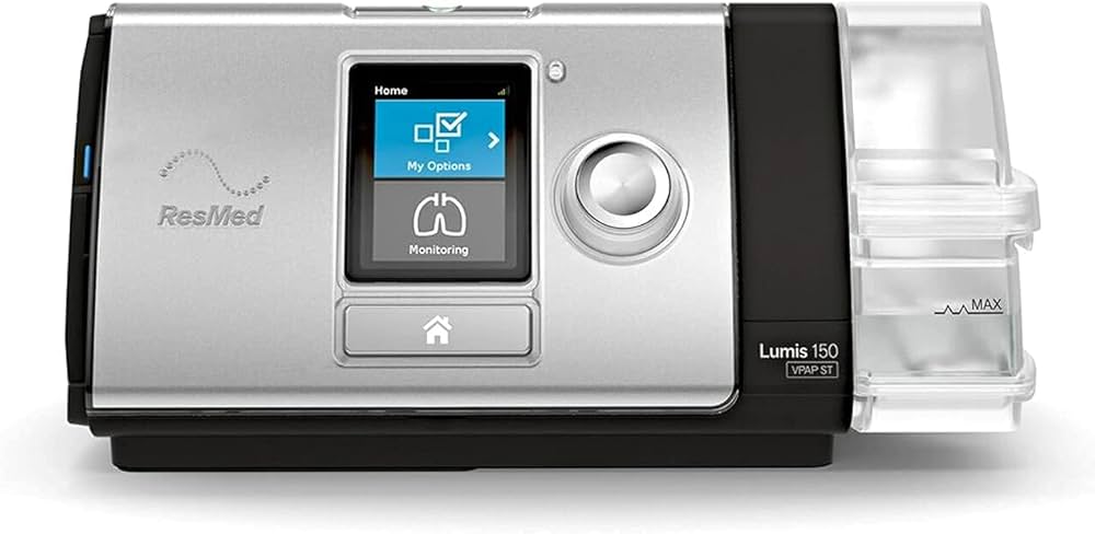 Resmed Lumis 150 VPAP ST with Humidifier And Full Face Mask