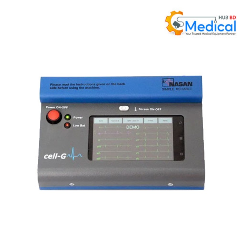 12 Channel ECG Machine Cell-G